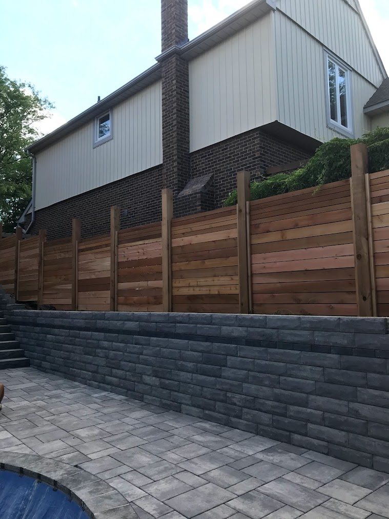 Front yard patio and walkway
