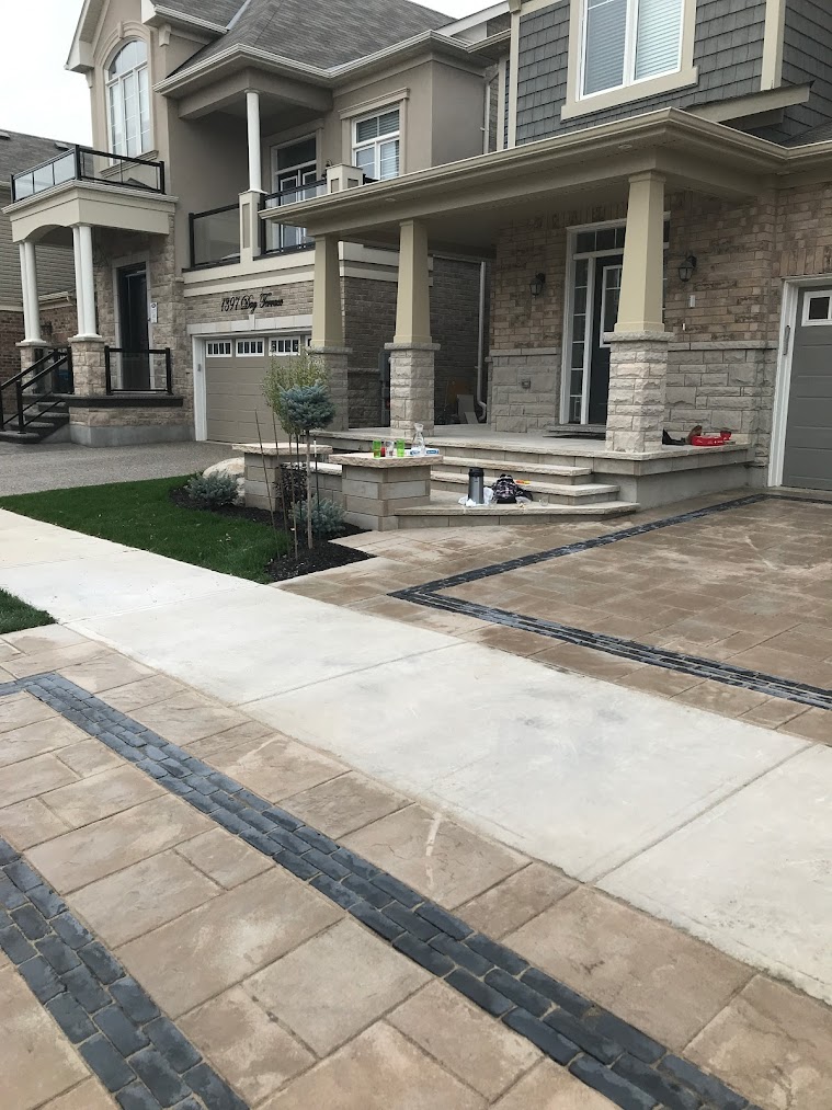 Retaining wall installation Halton Hamilton region